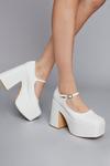 NastyGal Faux Leather Platform Mary Janes thumbnail 1