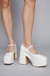 NastyGal Faux Leather Platform Mary Janes thumbnail 2