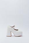 NastyGal Faux Leather Platform Mary Janes thumbnail 3