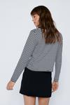 NastyGal Relaxed Fit Stripe Long Sleeve T-shirt thumbnail 4