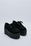 NastyGal Faux Suede Extreme Platform Creeper Shoes thumbnail 4