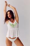 NastyGal Embroidered Beaded Cami Top thumbnail 3