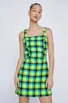 NastyGal Petite Premium Boucle Tailored Mini Dress thumbnail 1