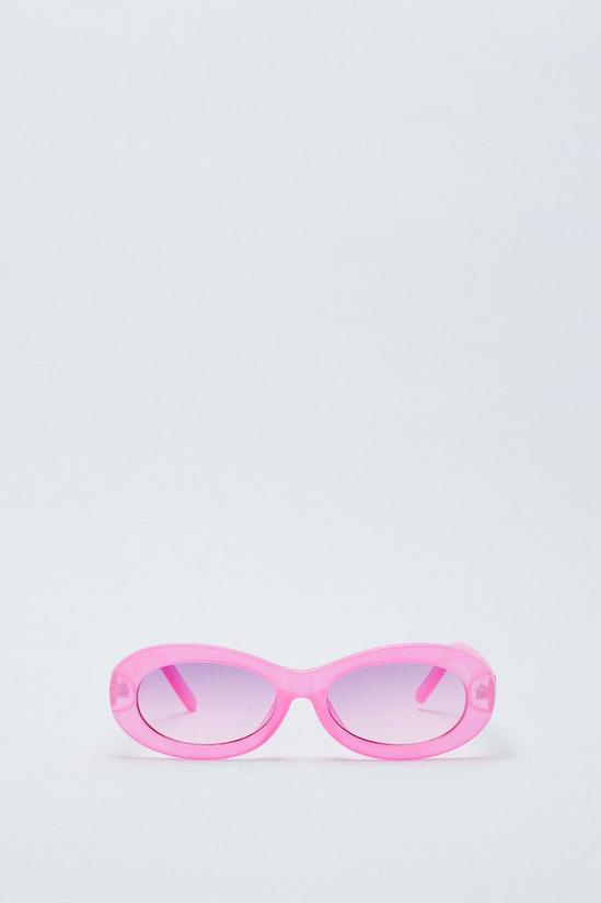 NastyGal Colored Lens Retro Sunglasses 3