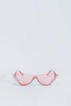 NastyGal Embellished Cateye Colored Lens Sunglasses thumbnail 3