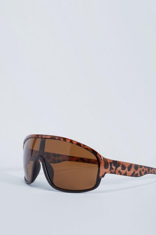 NastyGal Oversized Shield Vizor Sunglasses 4