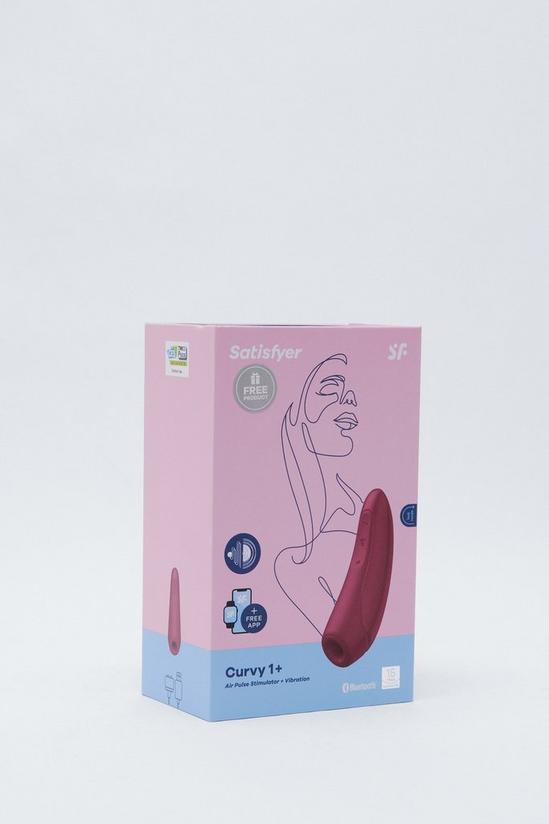NastyGal Rechargeable Satisfyer App Enabled Curvy Sex Toy 3