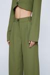 NastyGal Pleated Wide Leg Tailored Trousers thumbnail 2