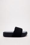 NastyGal Faux Leather Padded Sliders thumbnail 4