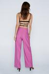 NastyGal Marled Tailored Pleat Front Trousers thumbnail 4