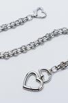 NastyGal Heart Chain Necklace thumbnail 4