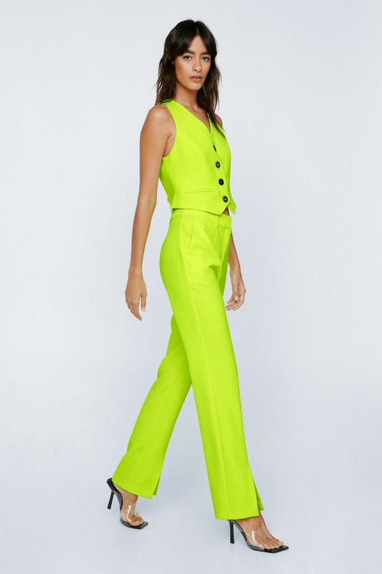 NastyGal Premium Co-ord Tailored Fitted Waistcoat 2