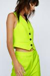 NastyGal Premium Co-ord Tailored Fitted Waistcoat thumbnail 3