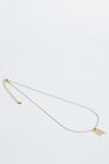 NastyGal Gold Plated Scorpio Star Sign Necklace And Earring Set thumbnail 3