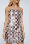 NastyGal Sequin Checkerboard Mini Dress thumbnail 1