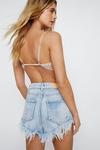 NastyGal Floral Beaded Mesh Strappy Top thumbnail 4