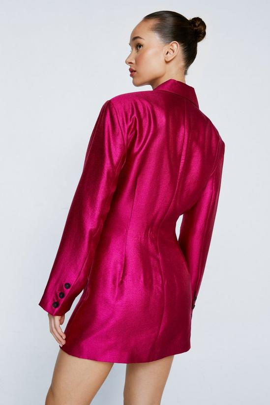 NastyGal Petite Premium Tailored Blazer Dress 4