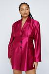 NastyGal Plus Size Premium Tailored Blazer Dress thumbnail 1