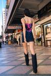 NastyGal Abstract Floral Sequin Strappy Mini Dress thumbnail 4