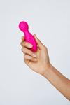 NastyGal 10 Function Rechargeable Mini Wand Vibrator Sex Toy thumbnail 1