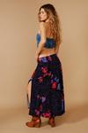 NastyGal Floral Split Midi Skirt thumbnail 4
