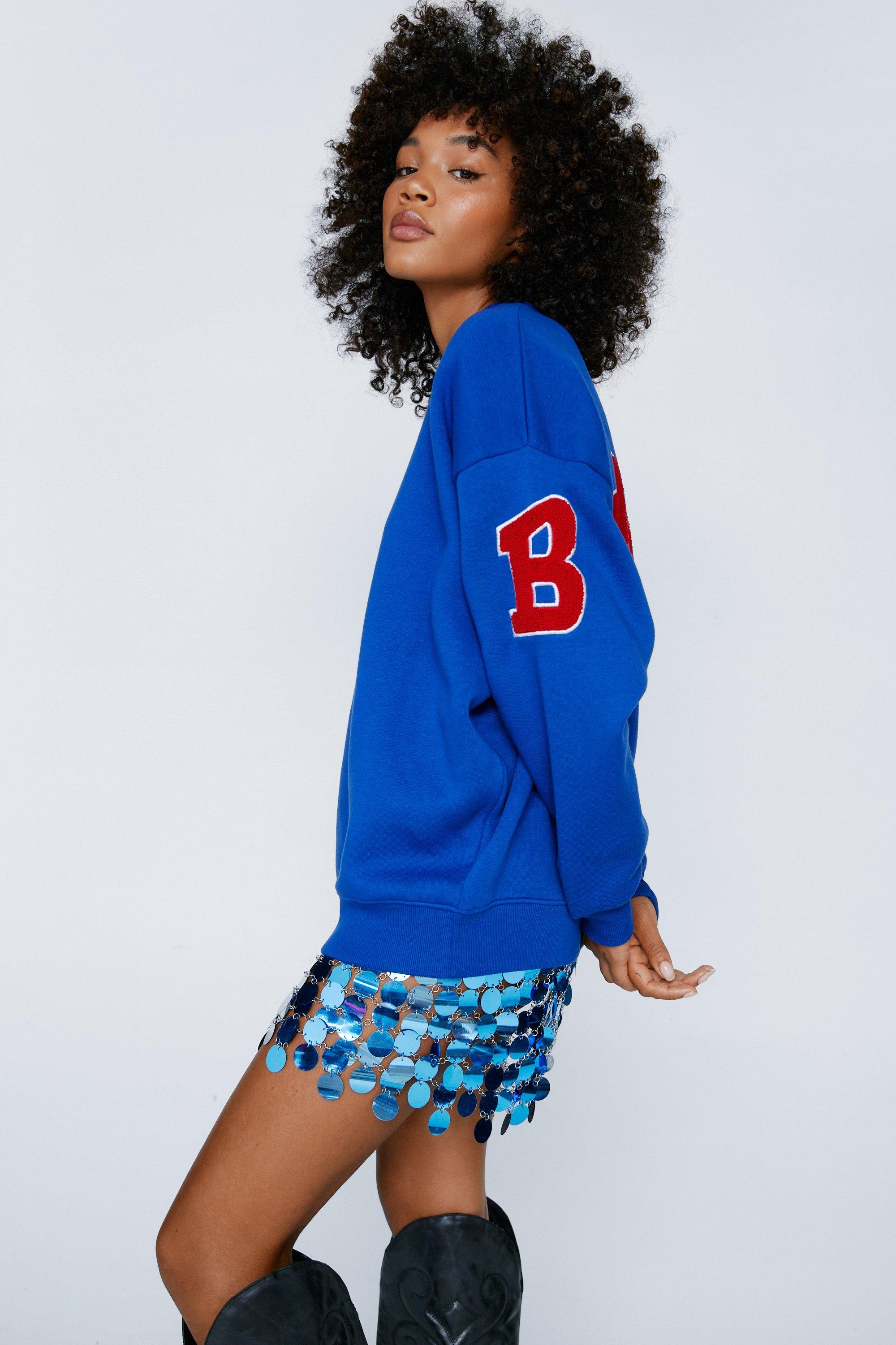 Oversized sweatshirt and skirt hotsell