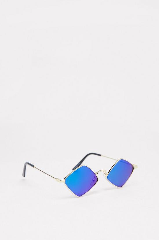 NastyGal Diamond Ombre Lens Sunglasses 4