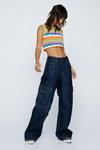 NastyGal Stripe Knitted Cropped Tank Top thumbnail 2