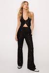 NastyGal Real Suede Diamante Studded Tank Top thumbnail 2