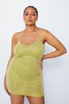 NastyGal Plus Size Drop Bead Strappy Mini Dress thumbnail 1