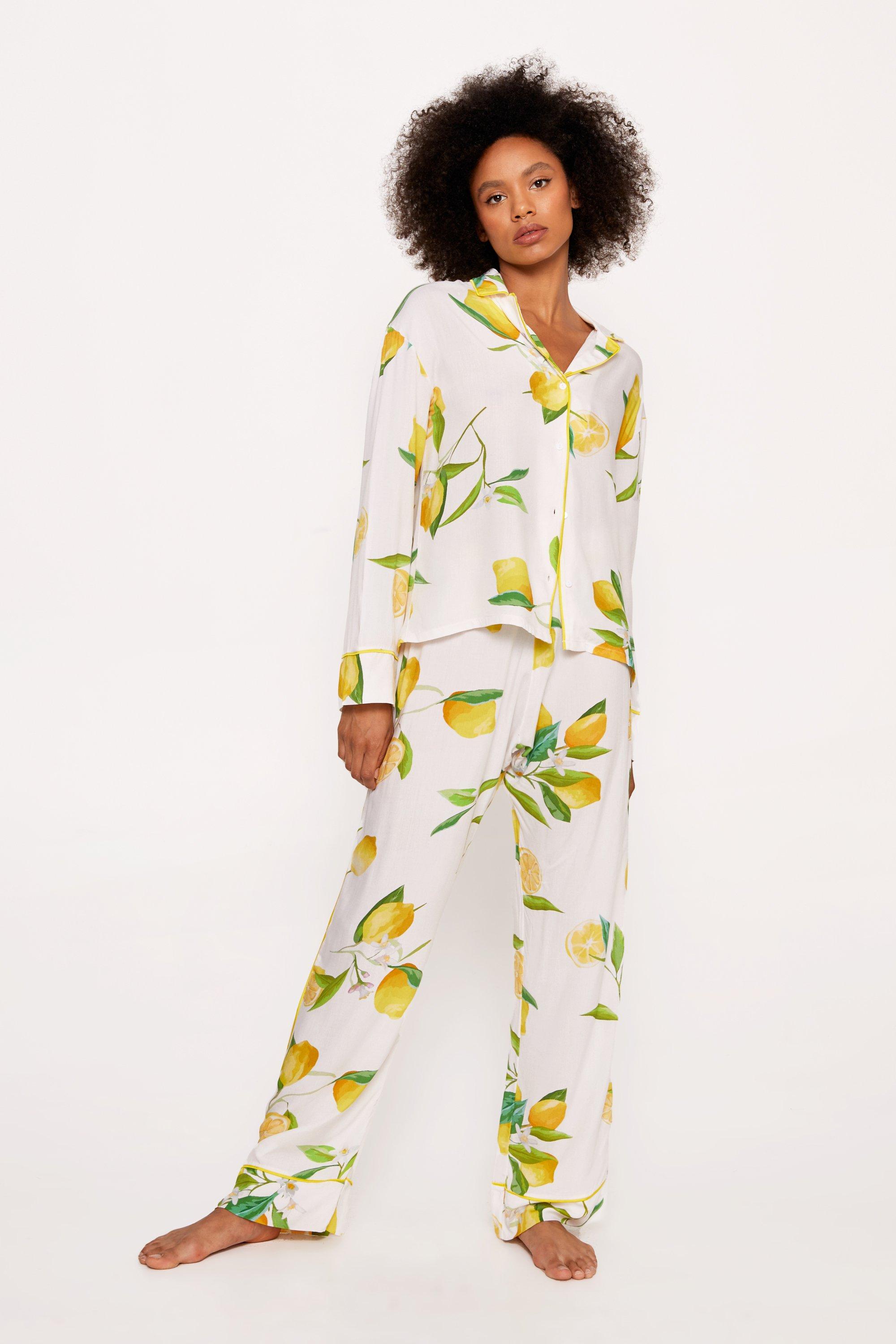 Lemon pajamas cheap