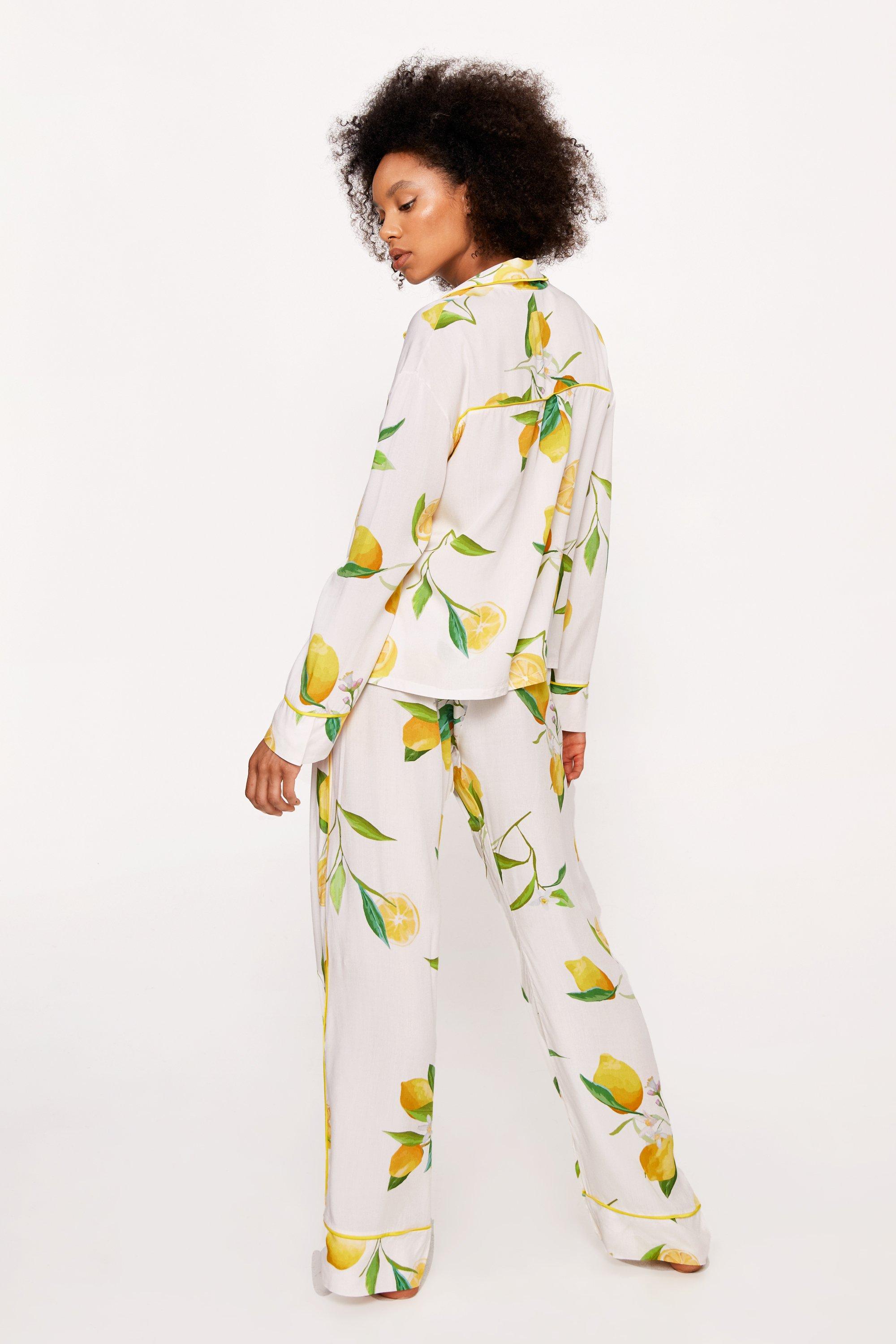 Lemon 2025 print pajamas