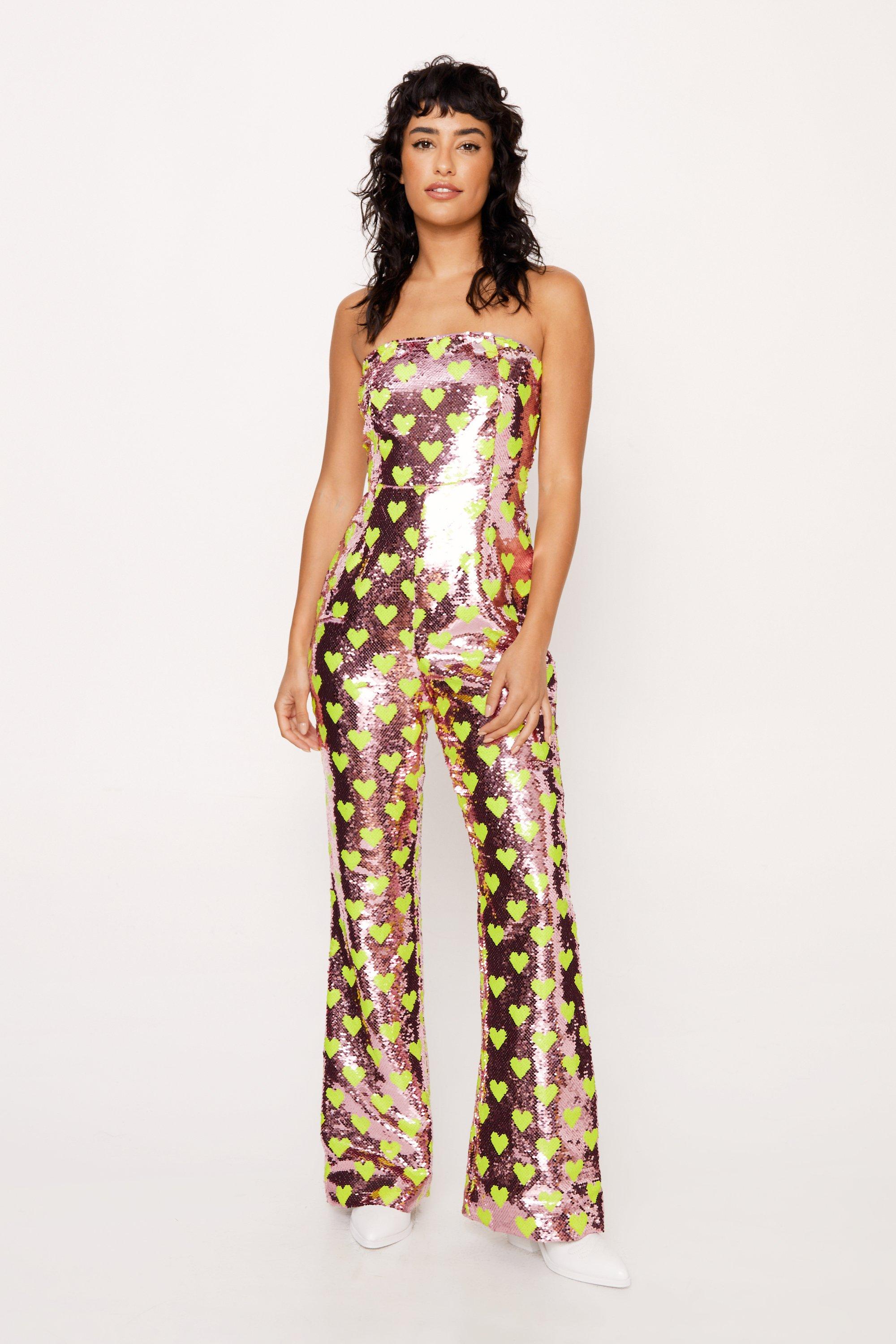 Forever 21 hot sale sequin jumpsuit