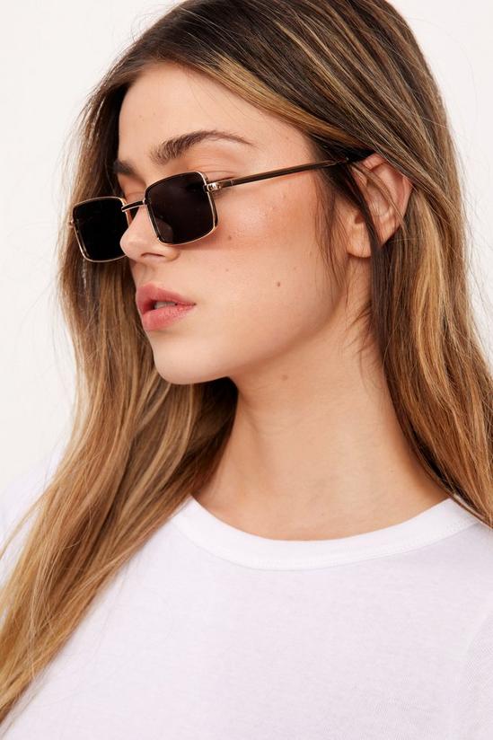 NastyGal Square Frame Sunglasses 1