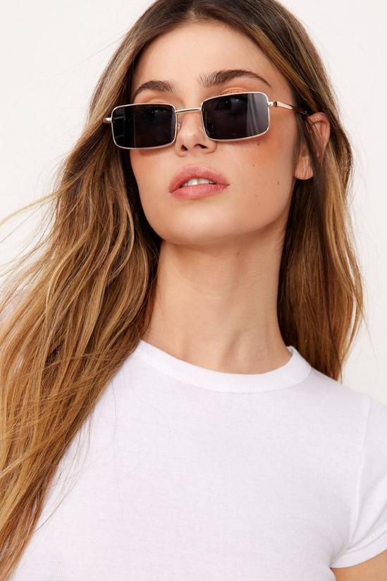 NastyGal Square Frame Sunglasses 2