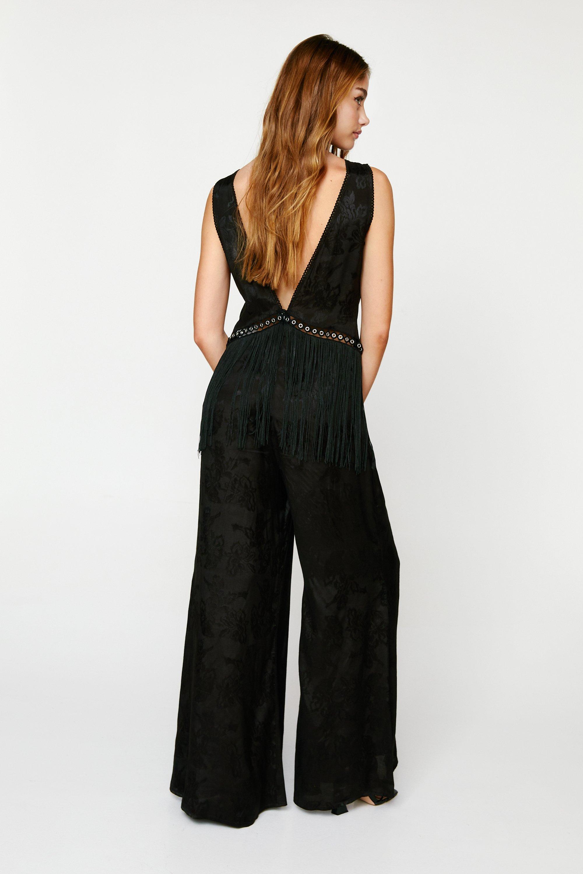 Fringe cheap jumpsuit uk