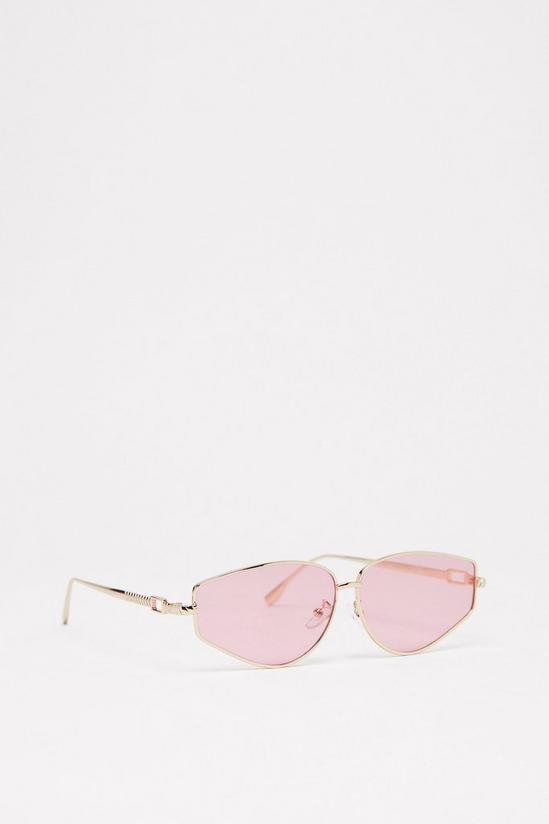 NastyGal Color Lens Sunglasses 4