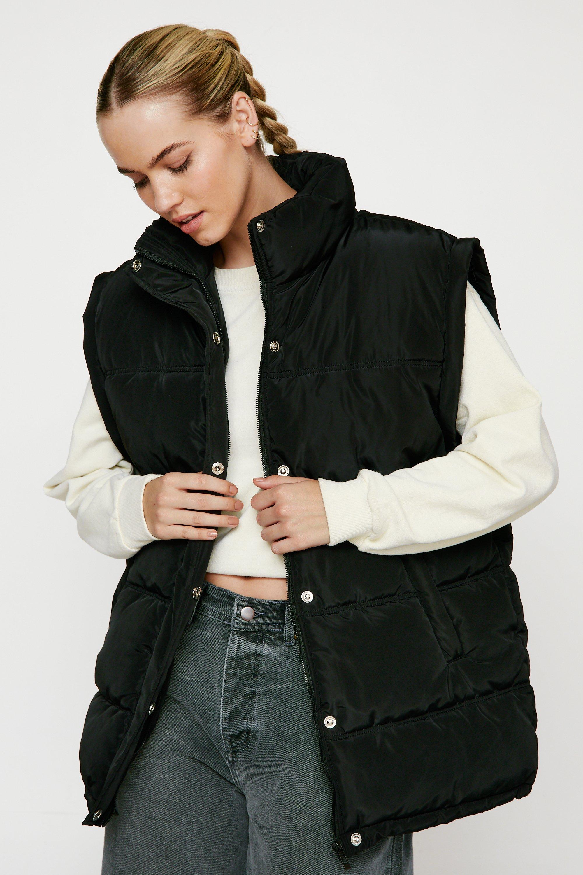 Long sleeve puffer clearance jacket