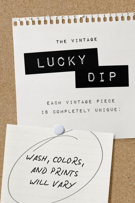 NastyGal Vintage Rework Tie Dye One Shoulder Top 4