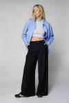 NastyGal Tailored Double Pleat Wide Leg Trousers thumbnail 1