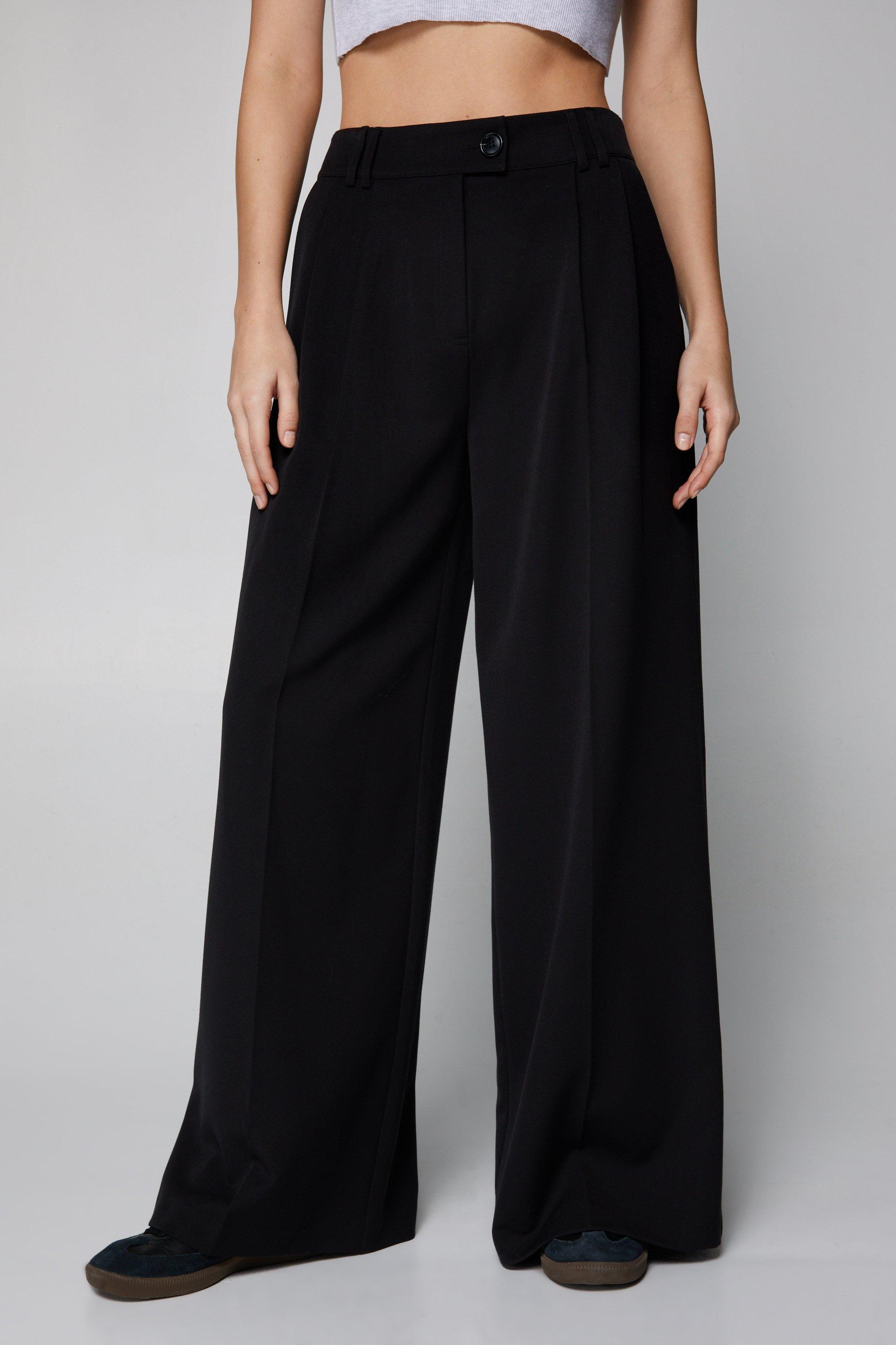 Twin hot sale pleat trousers