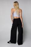 NastyGal Tailored Double Pleat Wide Leg Trousers thumbnail 4