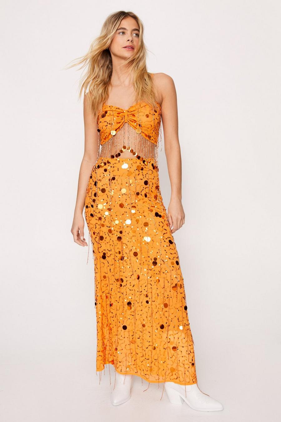 Orange Date Night Outfits image number 1