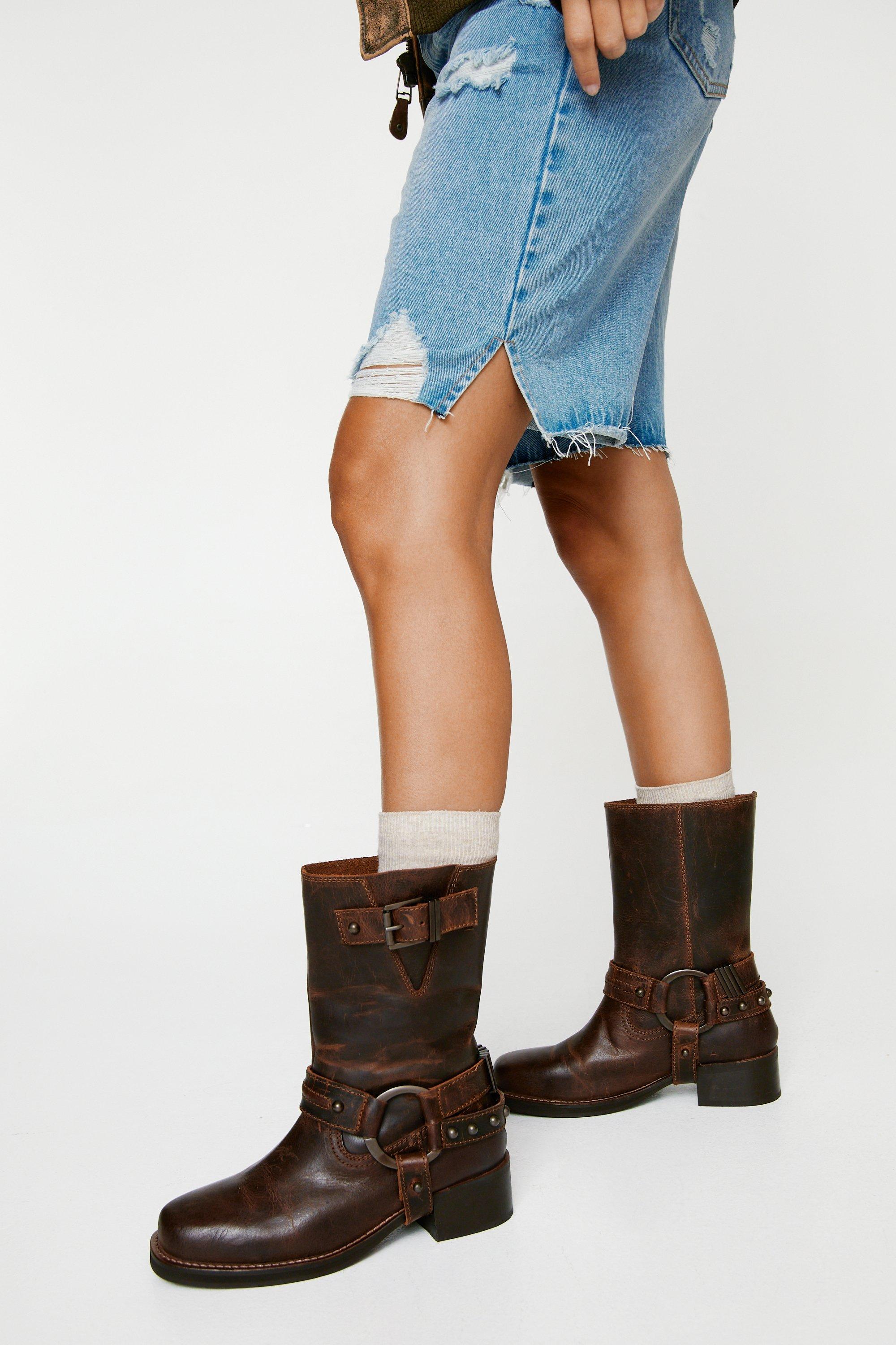 Frye harness ankle hot sale boots