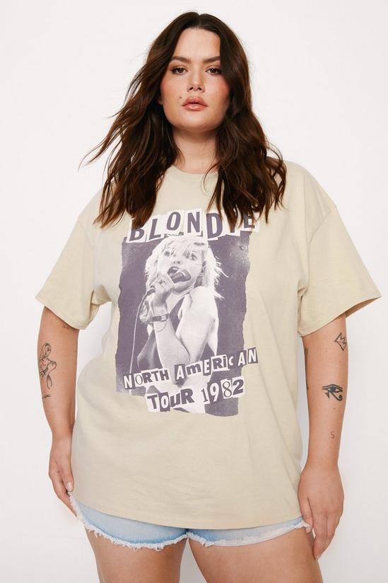 NastyGal Plus Size Blondie Oversized Graphic T-shirt 3