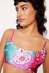 NastyGal Floral Print Structured Cami Top thumbnail 3