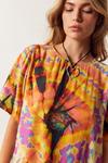 NastyGal Rainbow Tie Dye T-shirt Dress thumbnail 3