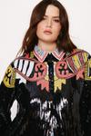 NastyGal Plus Size Country Star Sequin Shirt thumbnail 2
