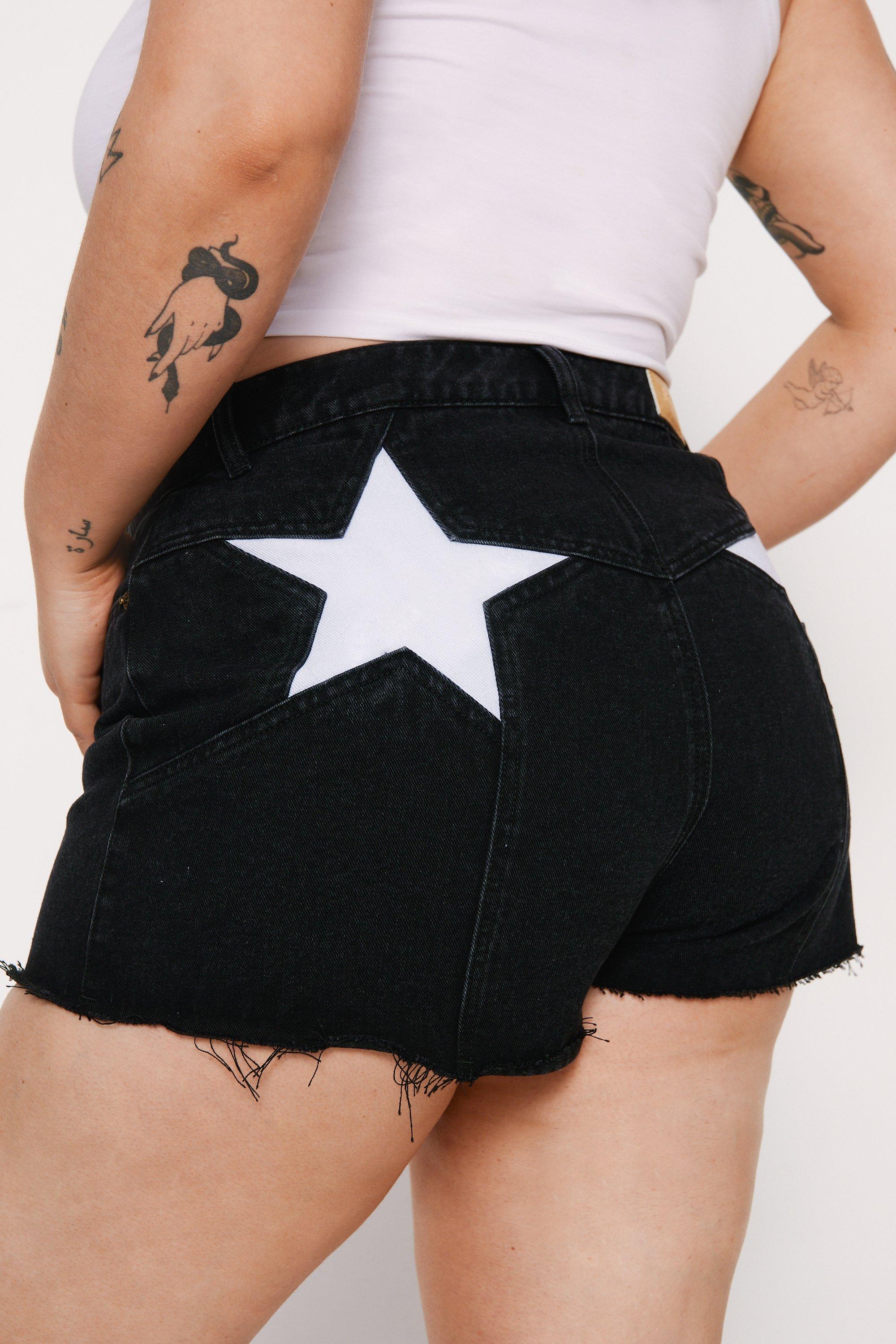 Jean store bum shorts