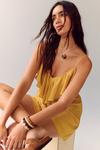 NastyGal Ruffle Strappy Crinkle Playsuit thumbnail 1